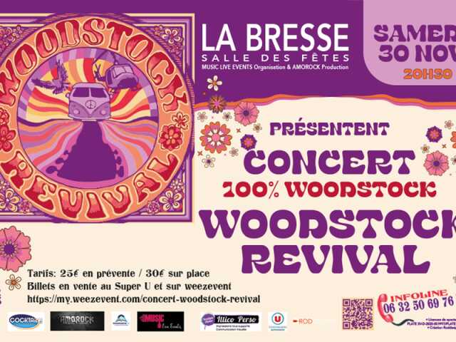 CONCERT WOODSTOCK REVIVAL