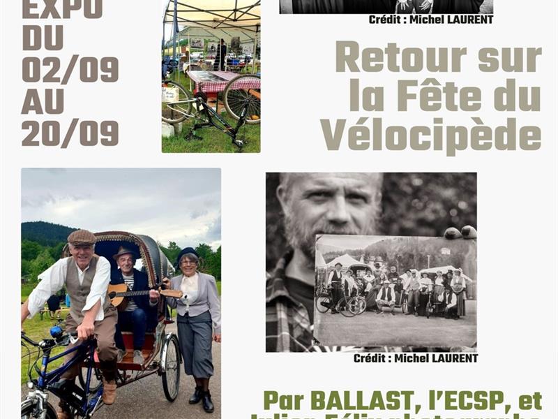 EXPOSITION DE PHOTOGRAPHIES - RETOUR SUR LA FÊTE DU VÉLOCIPÈDE