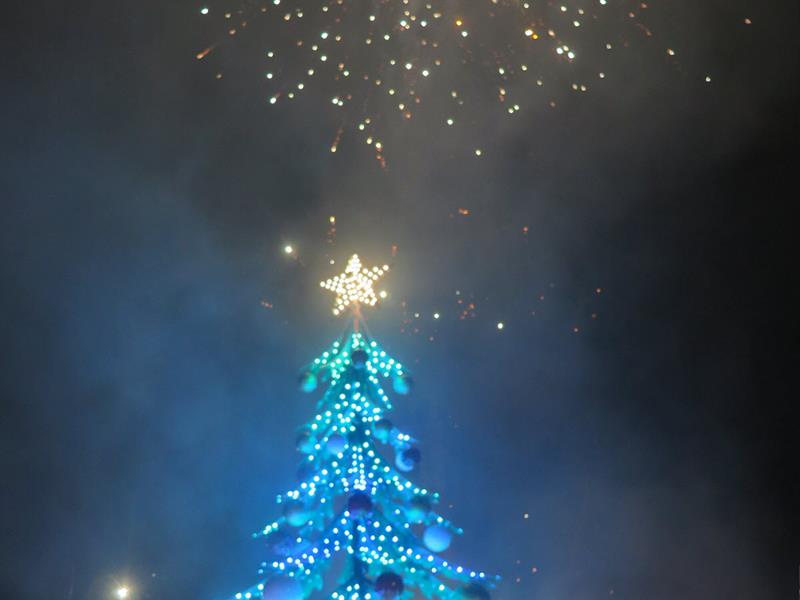 FEUX D'ARTIFICE - LE VILLAGE DU SKIEUR