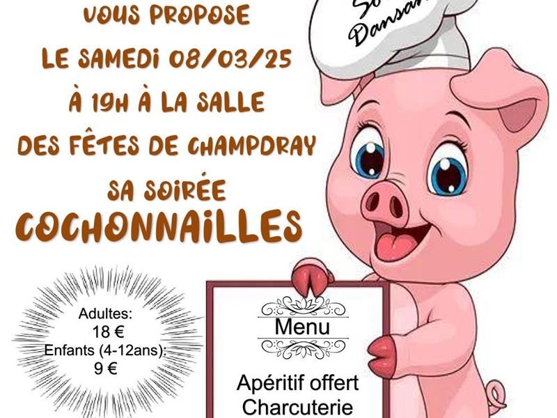 SOIRÉE DANSANTE COCHONNAILLES