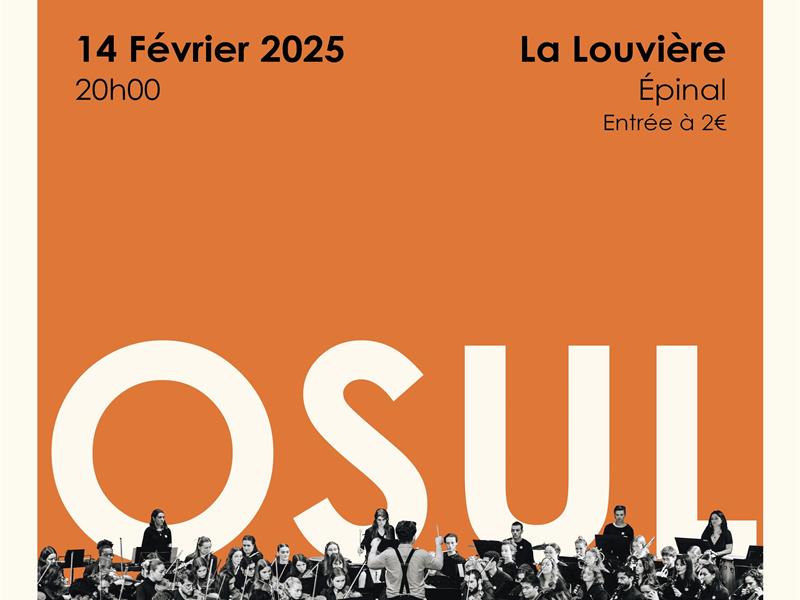 CONCERT DE L'OSUL À EPINAL