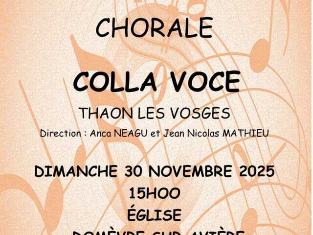 CONCERT CHORALE COLLA VOCE