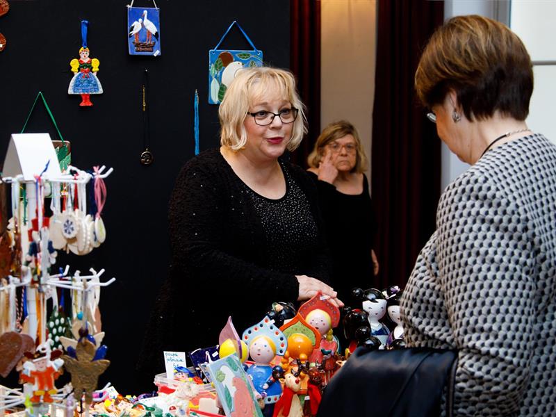 Marché de l'artisanat local