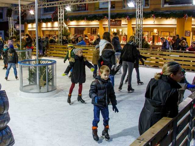 Patinoire de noël