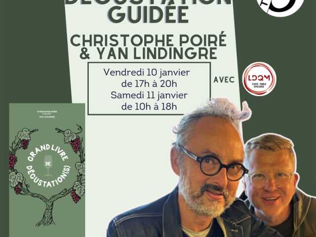 DÉDICACE DE CHRISTOPHE POIRÉ ET YAN LINDINGRE