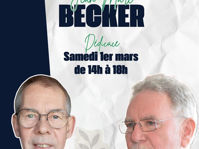 Dédicace Armand BEMER et Jean-Marc BECKER