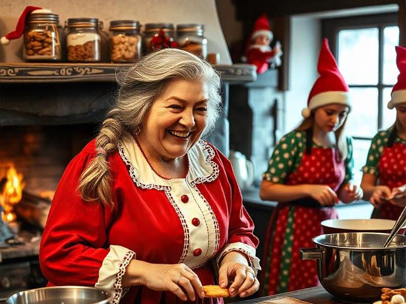 LE MYSTÈRE DES GÂTEAUX DE NOËL