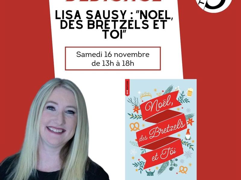 DÉDICACE ROMANCE DE NOËL - LISA SAUSY