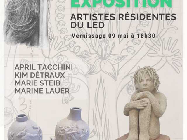 Exposition Artistes résidents du LED