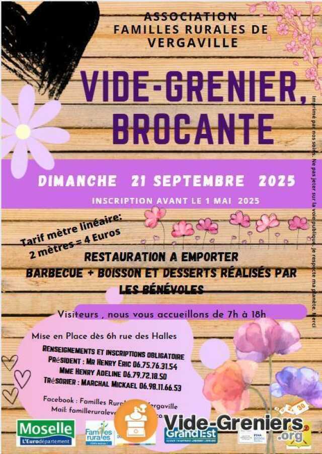 Vide grenier et brocante