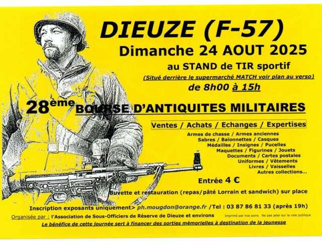 Bourse antiquités militaires