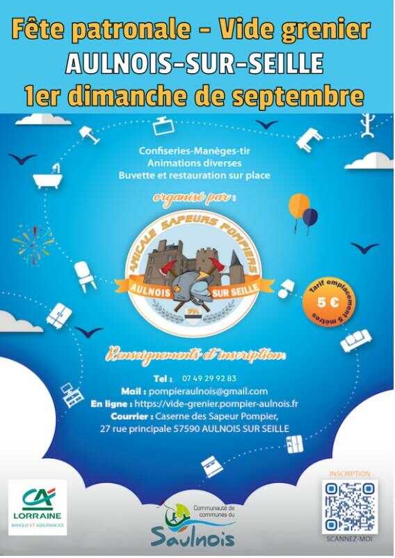 Vide grenier - fête patronale