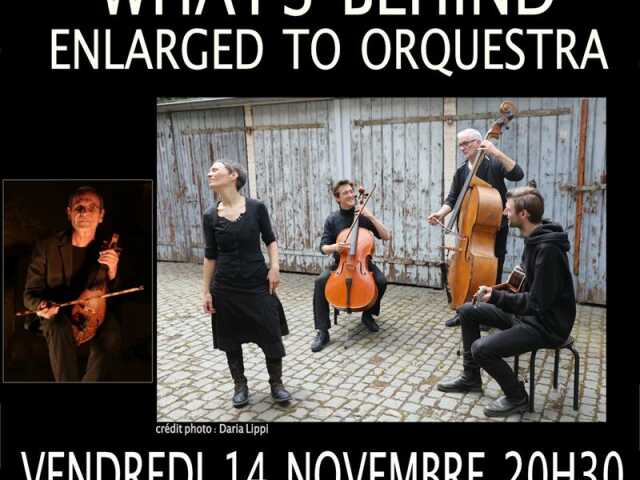 Concert - What's behind enlarged to Orquèstra ?