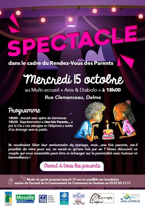 Spectacle - Une fois parents