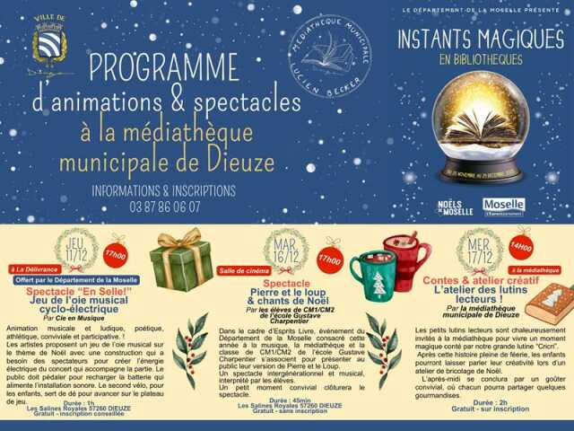 Spectacle - Pierre et le loups & chants de Noël