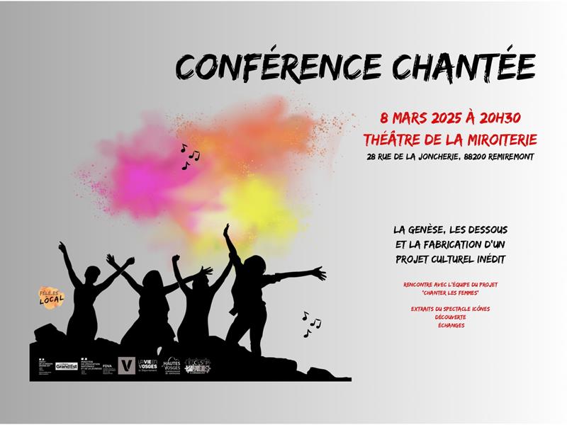 CONFÉRENCE CHANTÉE : ICÔNES AU THÉÂTRE DE LA MIROITERIE