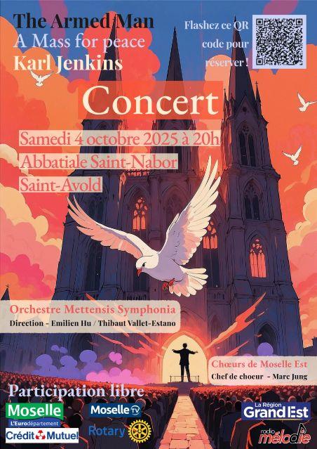 Concert : the armed man, a mass for peace
