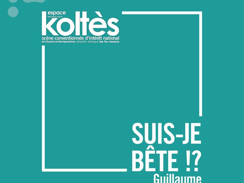 THÉÂTRE - SUIS-JE BÊTE !? - SORTIE DE RÉSIDENCE