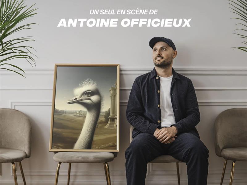 SPECTACLE - ANTOINE OFFICIEUX DANS « AUTO ROMANCE »