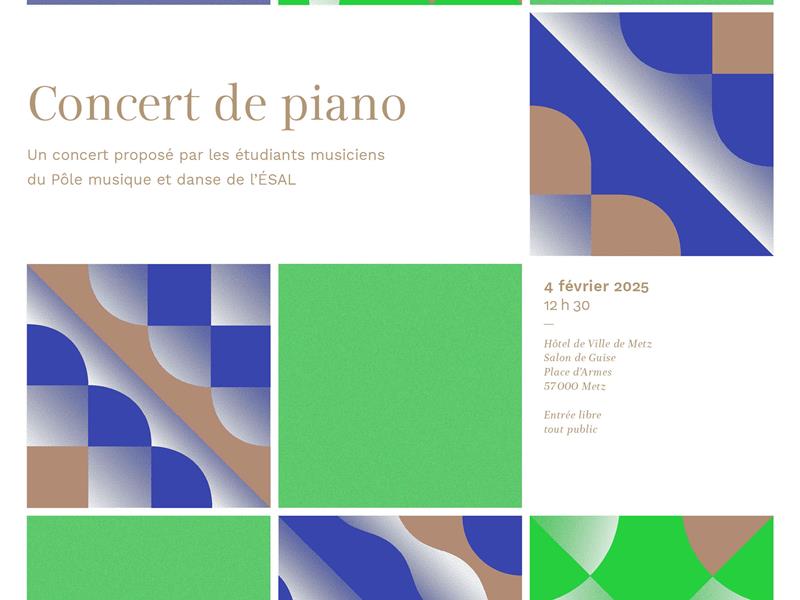 CONCERT DE PIANO