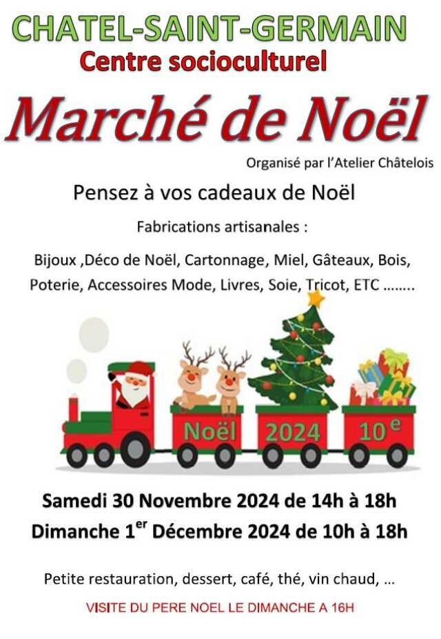 MARCHÉ DE NOEL DE CHÂTEL-SAINT-GERMAIN