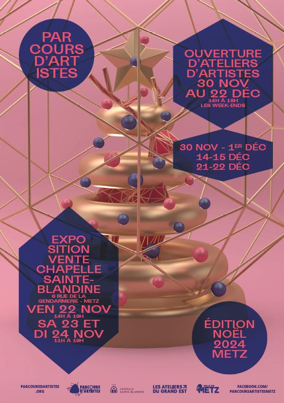 PARCOURS D'ARTISTES - EDITION DE NOËL 2024