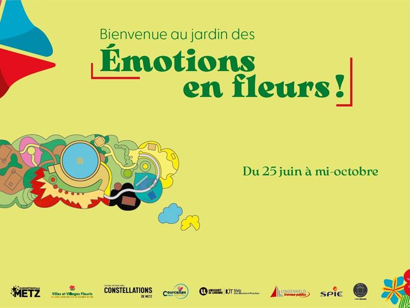 Exposition - le jardin éphémère - émotions en fleurs