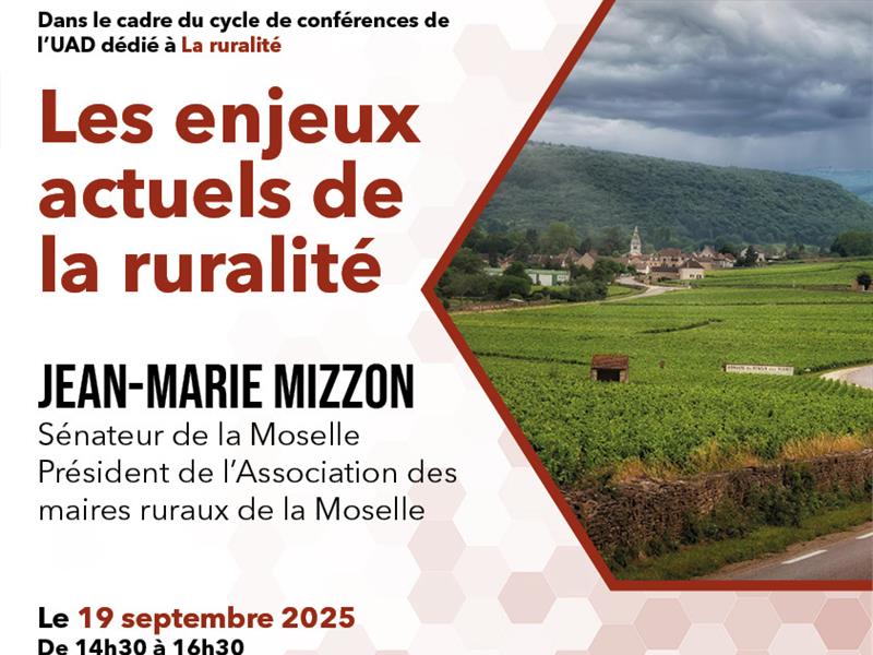 Enjeux actuels de la ruralité
