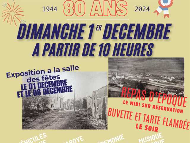 FÊTE DE LA LIBÉRATION 1944 2024