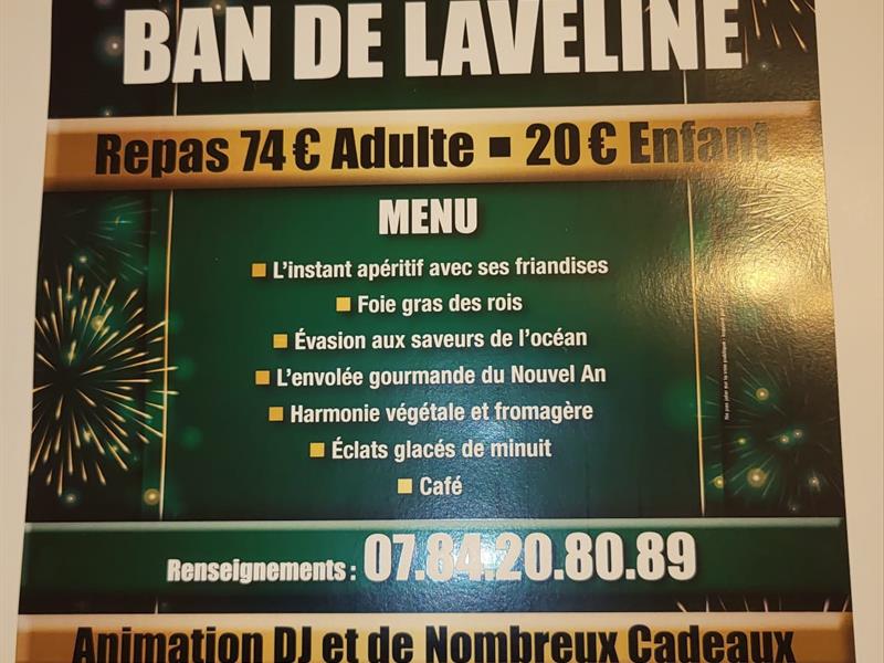 Soirée de la saint sylvestre