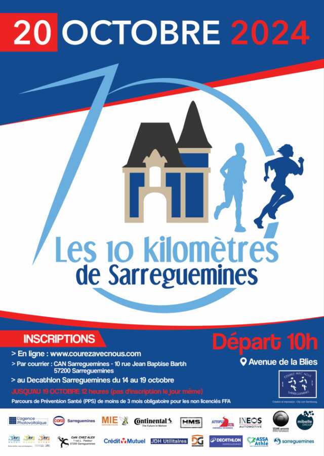 LES 10 KM DE SARREGUEMINES