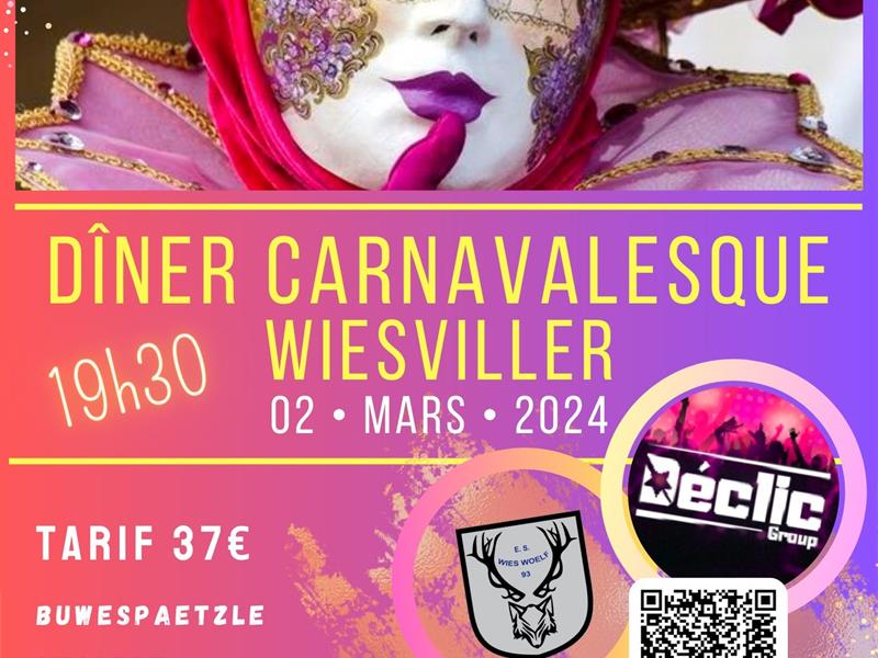 DINER CARNAVALESQUE