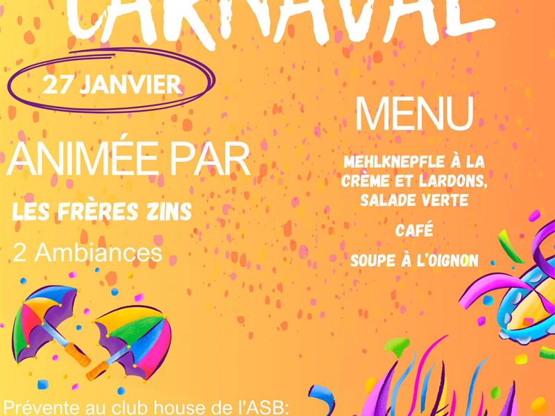 SOIRÉE CARNAVALESQUE