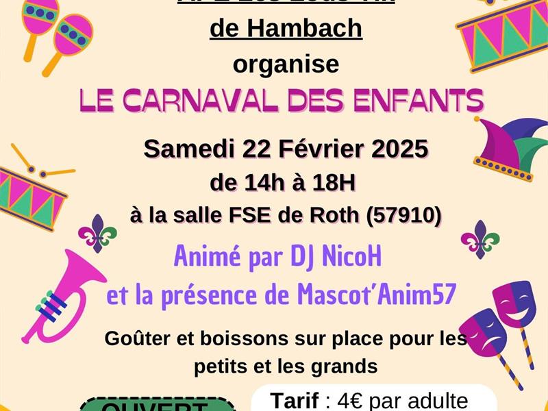 CARNAVAL - BAL DES ENFANTS