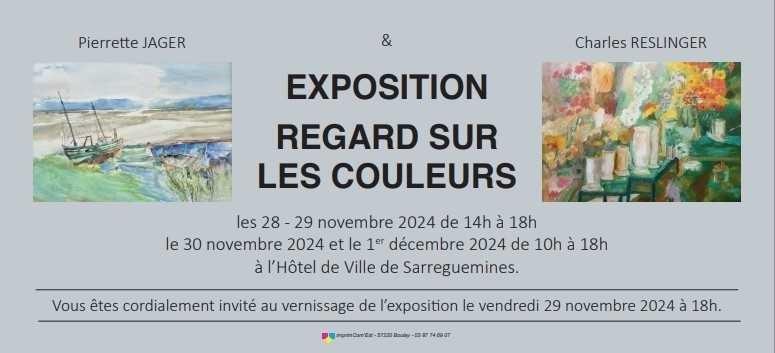 EXPOSITION - REGARD SUR LES COULEURS