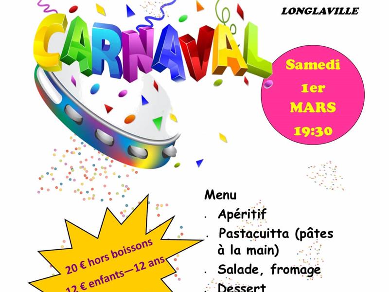 REPAS DANSANT - CARNAVAL