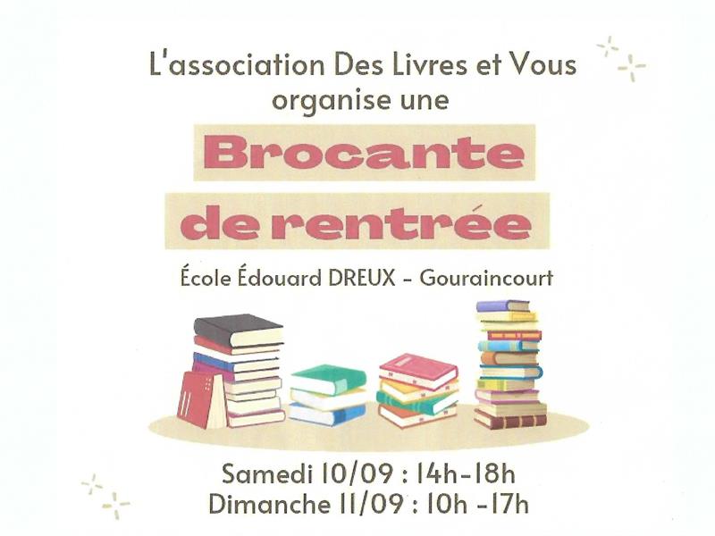 BROCANTE DE LIVRES