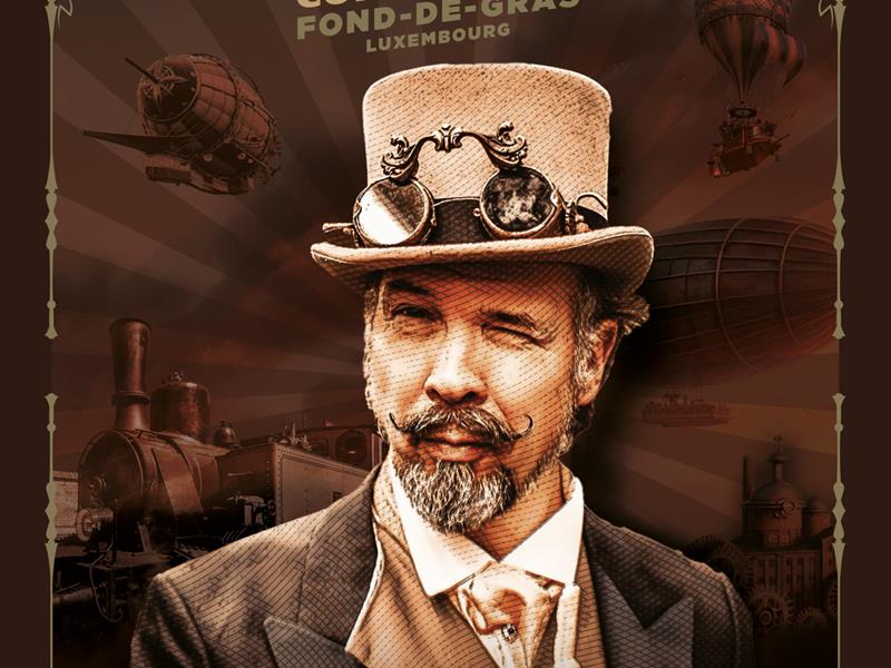 Train spécial pour la journée Convention Steampunk