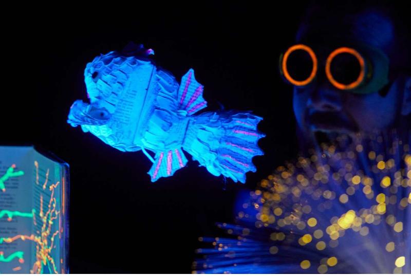 Marionnettes et livres découpés : Bibliotron