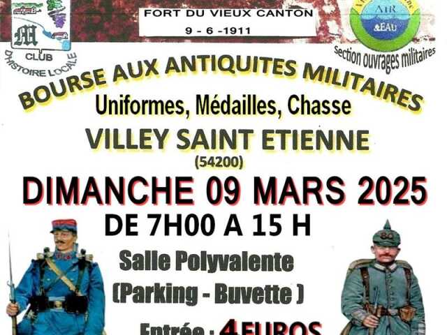 BOURSE AUX ANTIQUITÉS MILITAIRES