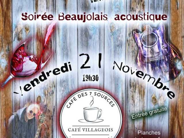 Soirée Beaujolais - Café des 7 sources