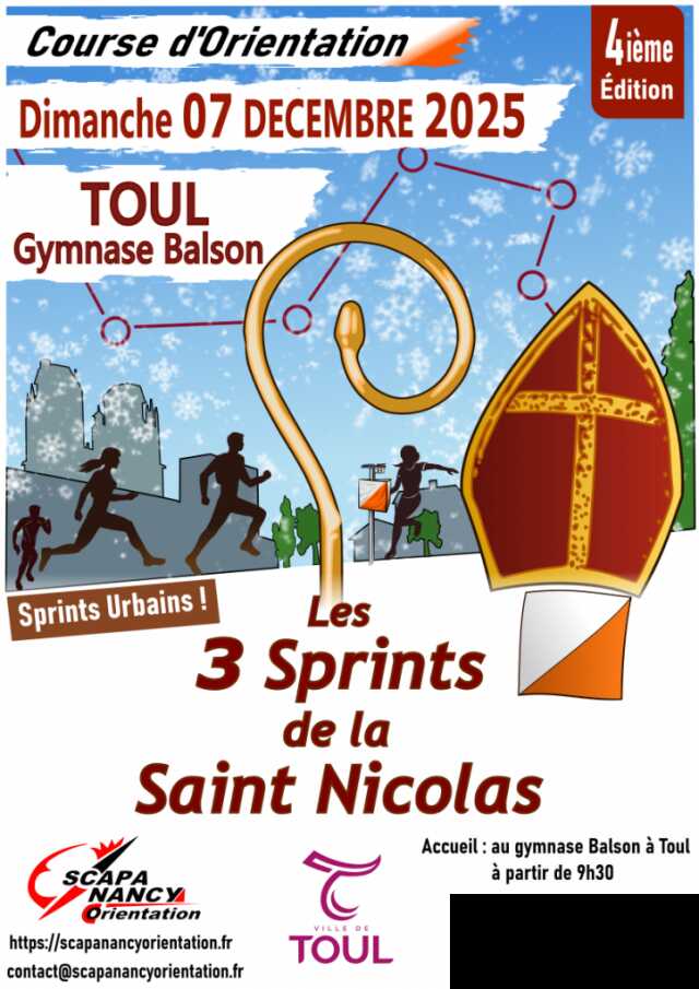 Les 3 sprints de la Saint Nicolas