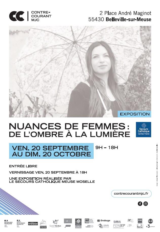 EXPOSITION | NUANCES DE FEMMES 'DE L'OMBRE À LA LUMIÈRE'