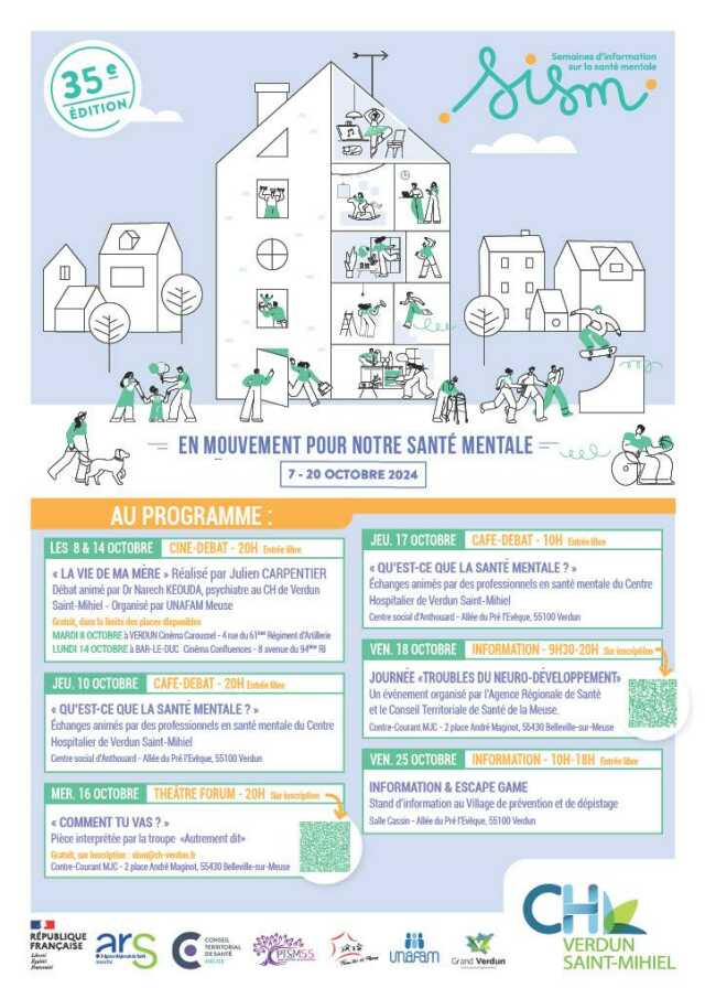 SEMAINES D'INFORMATION SUR LA SANTÉ MENTALE