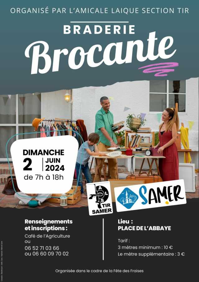 Braderie/Brocante de la Fête des Fraises