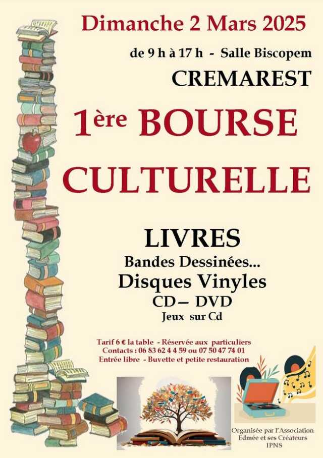 1ère Bourse Culturelle