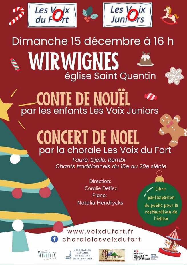 Concert de Noël à Wirwignes