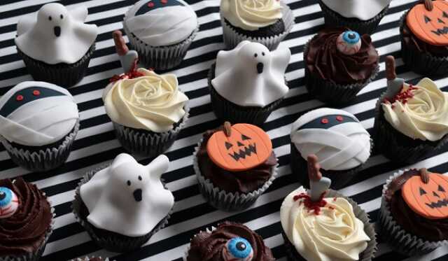 COMPLET : Cupcakes Halloween pour Duo Parent/Enfant 4-13 ans