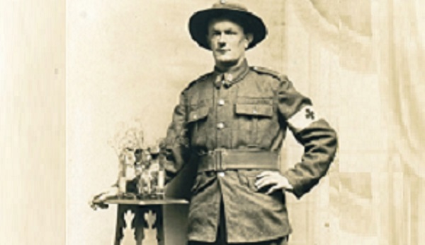 Léo Kyle, Infirmier Néo-Zélandais sur le Front Britannique 1916-18