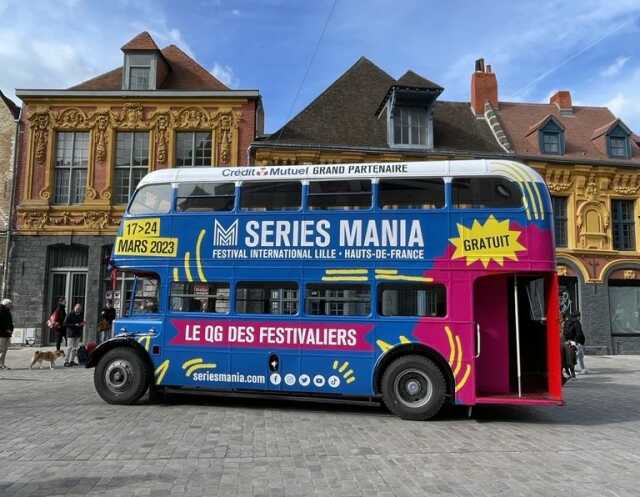 Bus Séries Mania – Ateliers comédie / film